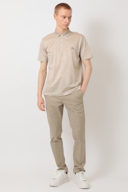 DD interlock徽章純棉POLO衫