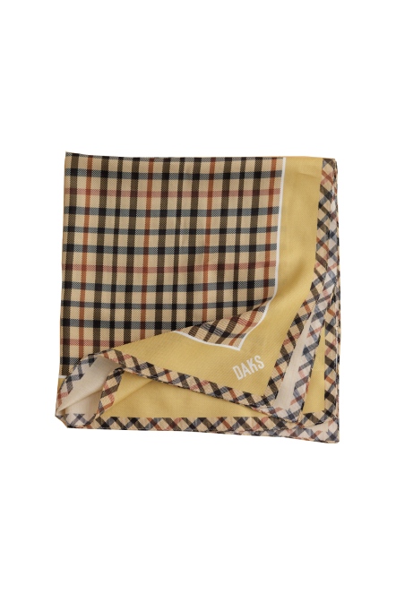 經典格紋絲巾(4色)