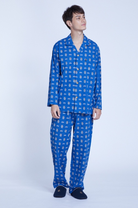 DAKS LOGO衝浪泰迪熊睡衣套裝(共2色)