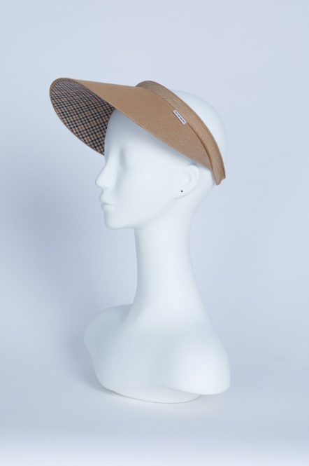 素色遮陽女帽(3色)